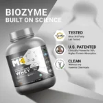 MuscleBlaze Biozyme Performance Whey Protein Powder (Rich Chocolate) - Image 3