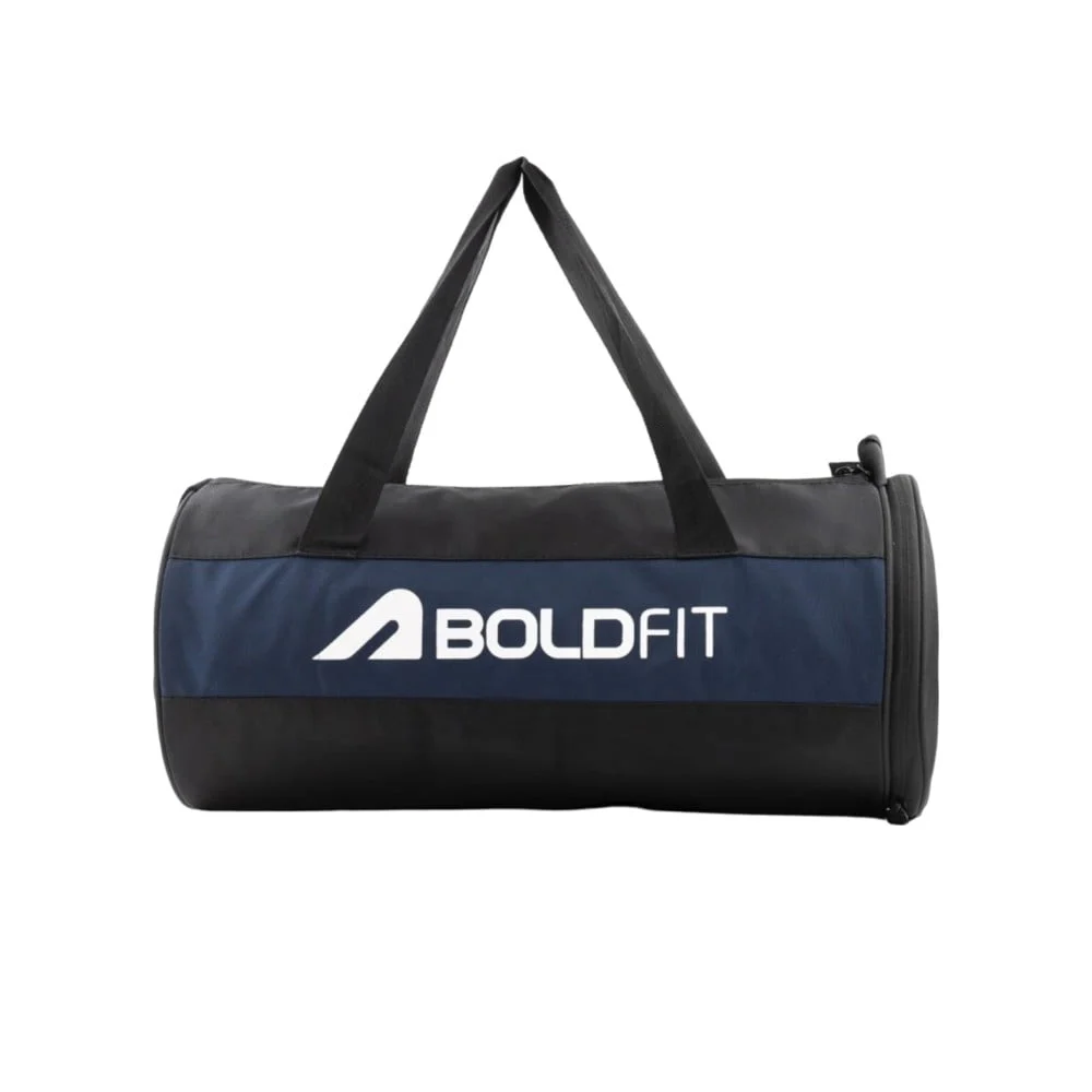 17 Boldfit Sports Gym Duffle Bag For Men (Polyester, Black) - Image 1