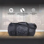 Nivia Enfold 2.0 Gym Duffle Bag (Polyester, Black) - Image 2