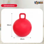 Toyshine Inflatable Hopping Gym Ball for Kids - Image 2