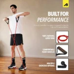 Boldfit Tube Resistance Band with Foam Handles - 10 kg - Image 5
