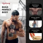 Lifelong Hex Dumbbells (1kg) - Image 3