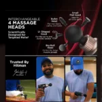 Dr Physio Dynamo Body Gun Massager (25 W) - Image 6