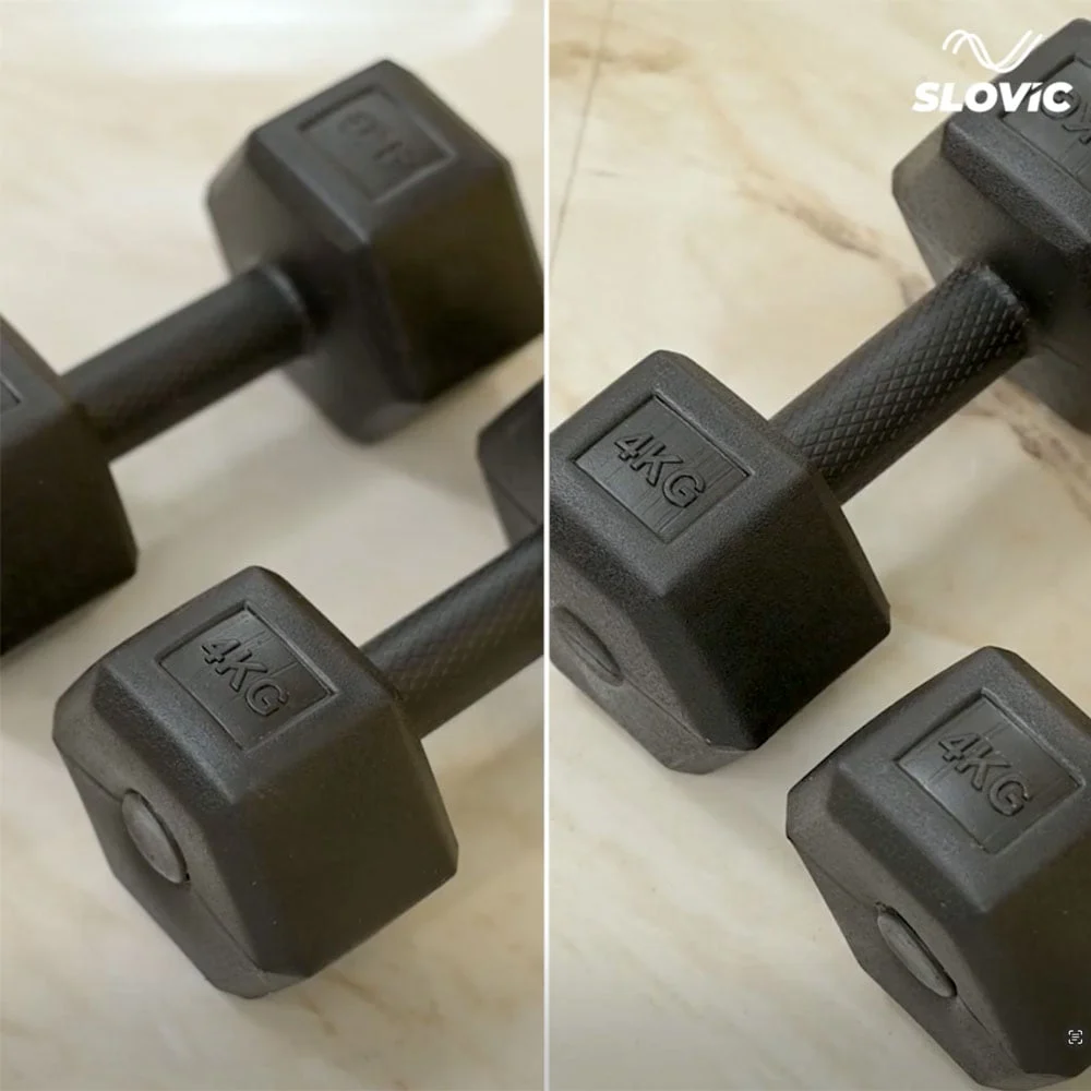 31 Slovic 5 kg PVC Dumbbells Set for Daily Workout - Image 1