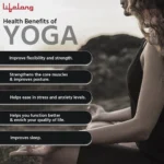 Lifelong Yoga Mat With Carry Strap - 4mm (Grey) - Image 4