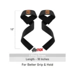 Fitbox Sports Premium Powerlifting Wrist Strap - Image 2