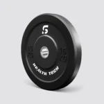Black Rubber Bumper Plates 1.0 - Pair - Image 5