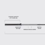 Chrome Olympic Barbell - Image 3