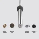 Chrome Powerlifting Bar - 20kgs - Image 5