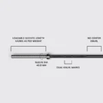 Olympic Barbell - 20kg - Image 2
