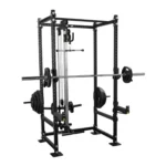 Gym box with high low pulley - plate loaded