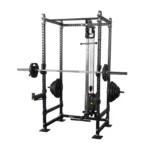 Gym box with high low pulley - selectorized